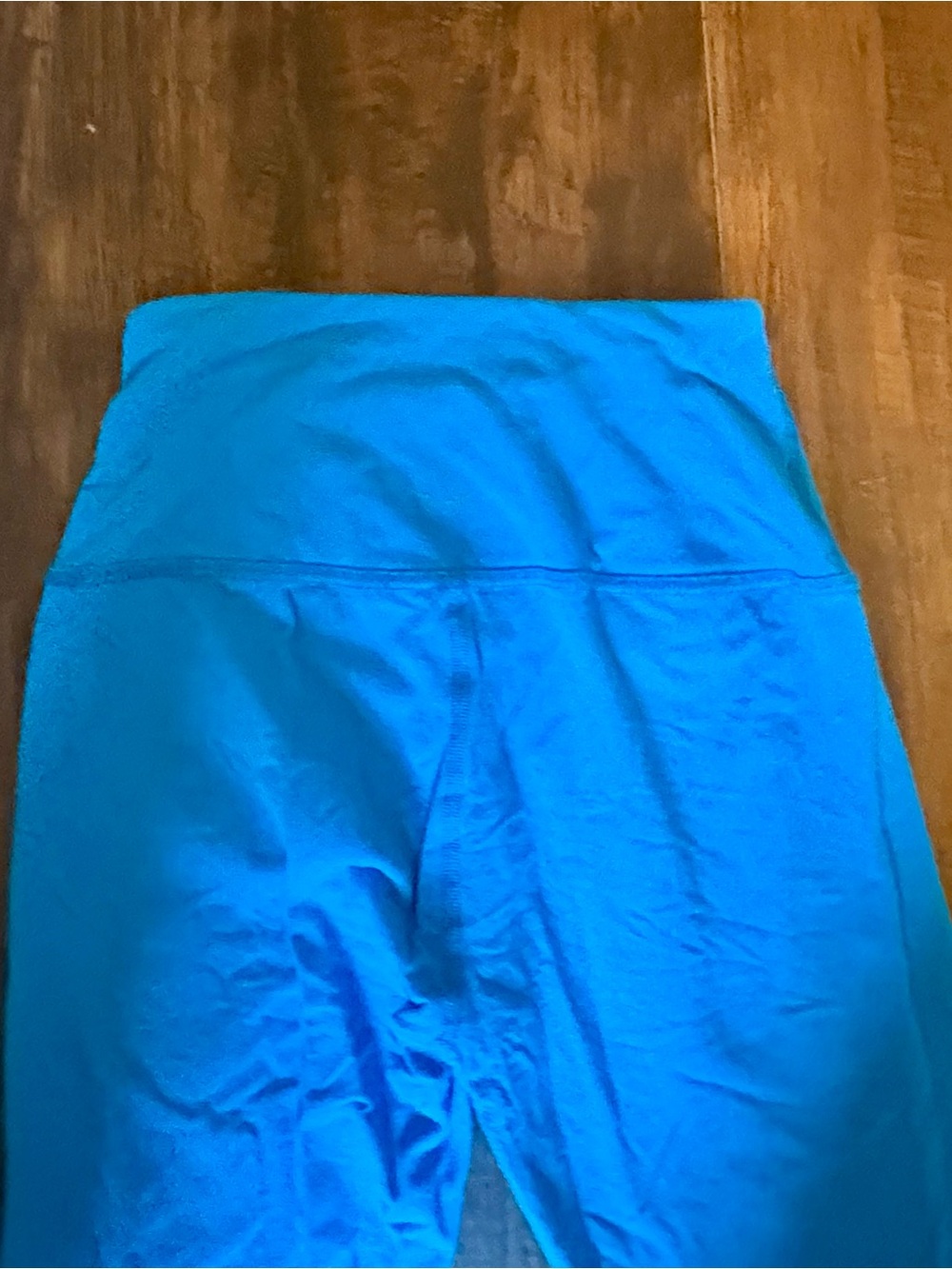 Beyond Yoga Pants Teal Blue High-Waist Leggings - Picture 3 of 5